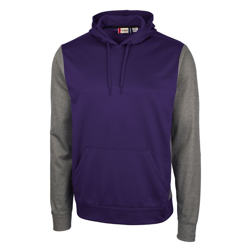 NWT Clique College Purple Helsa Sport Colorblock Pullover